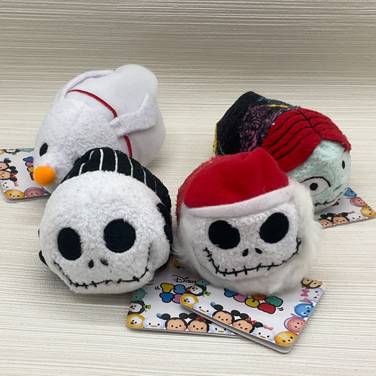 未使用品 ツムツムぬいぐるみS ジャック ゼロ サリー サンタジャック