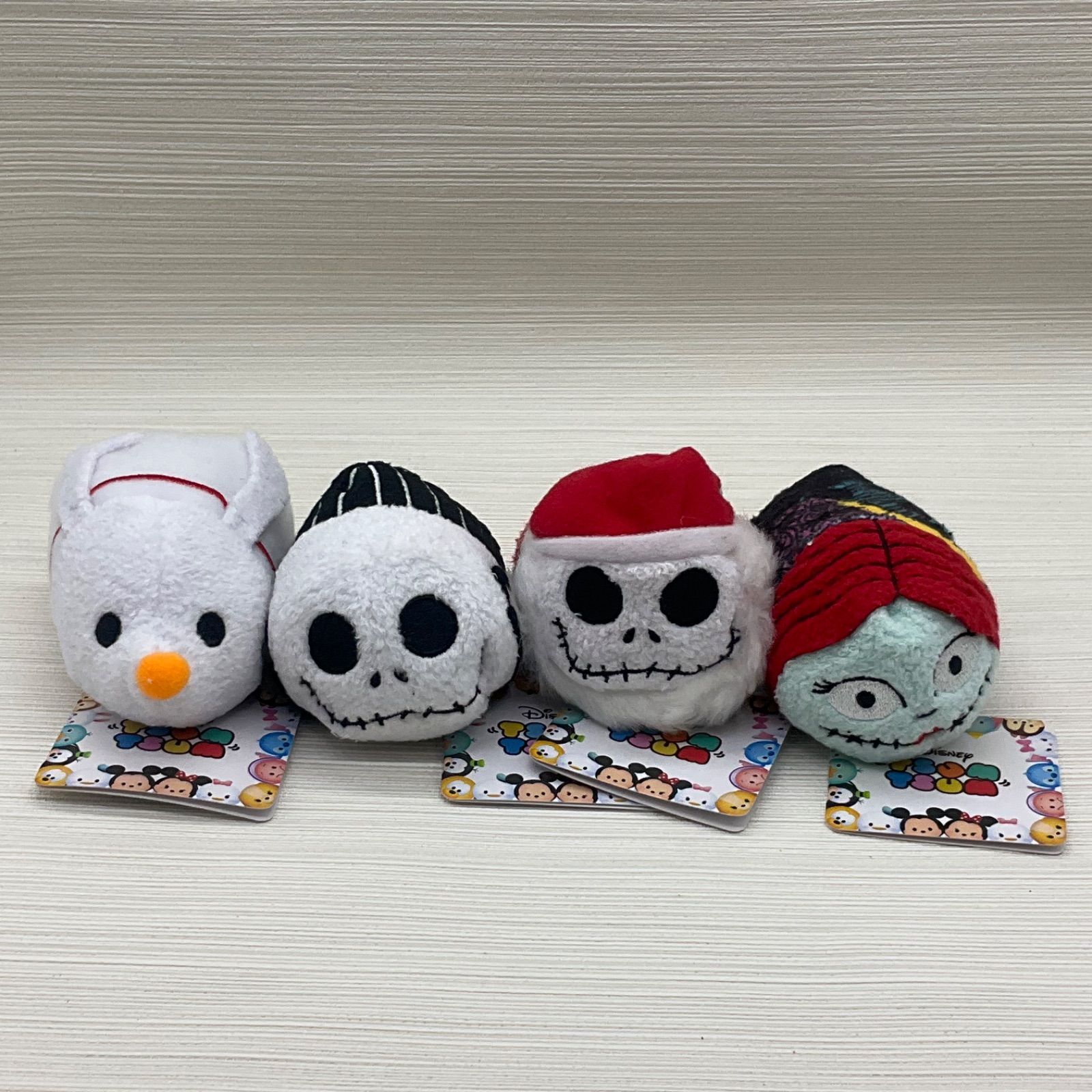 未使用品 ツムツムぬいぐるみS ジャック ゼロ サリー サンタジャック