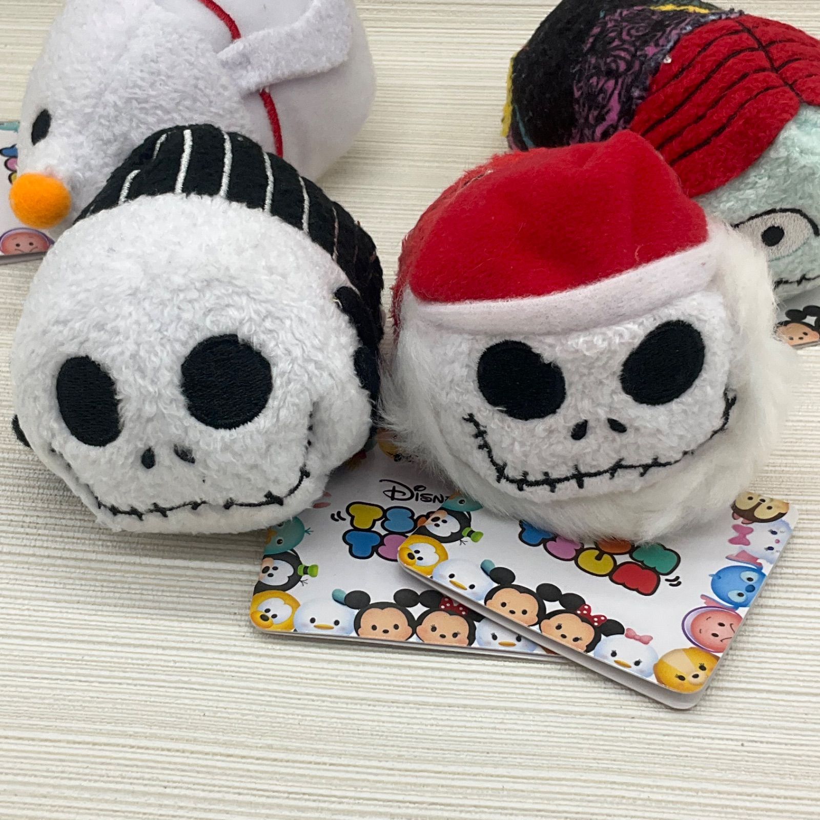 未使用品 ツムツムぬいぐるみS ジャック ゼロ サリー サンタジャック