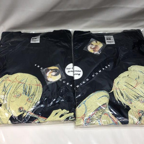 中古】まとめ)2枚セット 響け！ユーフォニアム2 缶バッジ付き原画T