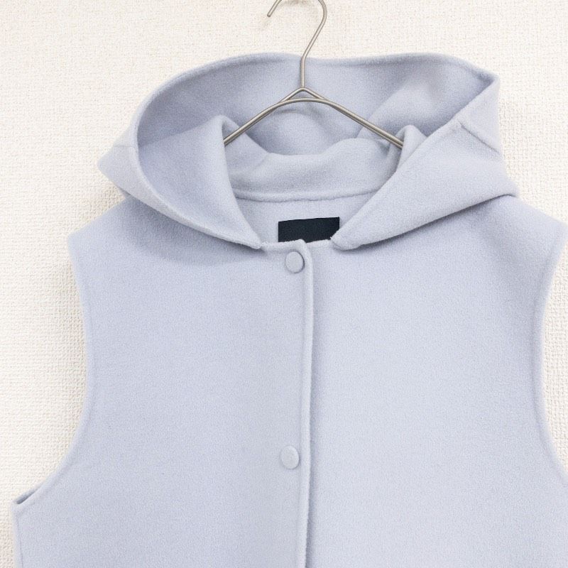 Theory セオリー CLAIRENE VEST DF ロングベスト ジレ コート ダブル