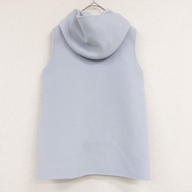 Theory セオリー CLAIRENE VEST DF ロングベスト ジレ コート ダブル