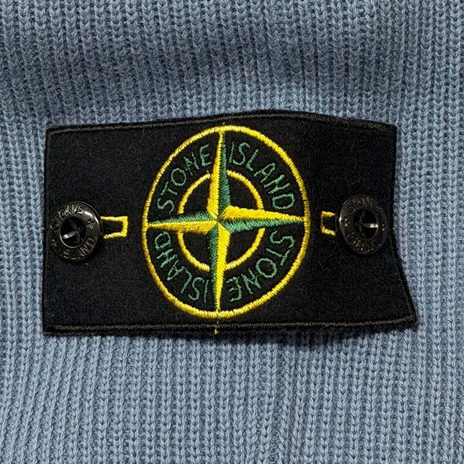 未使用 STONE ISLAND 2025年 コットン クルーネック ニット セーター