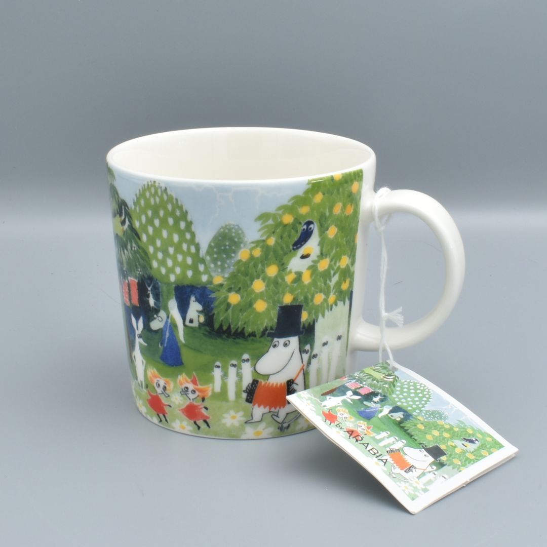 ARABIA ムーミン マグカップ ムーミンミュージアム 2017 限定 タグ付