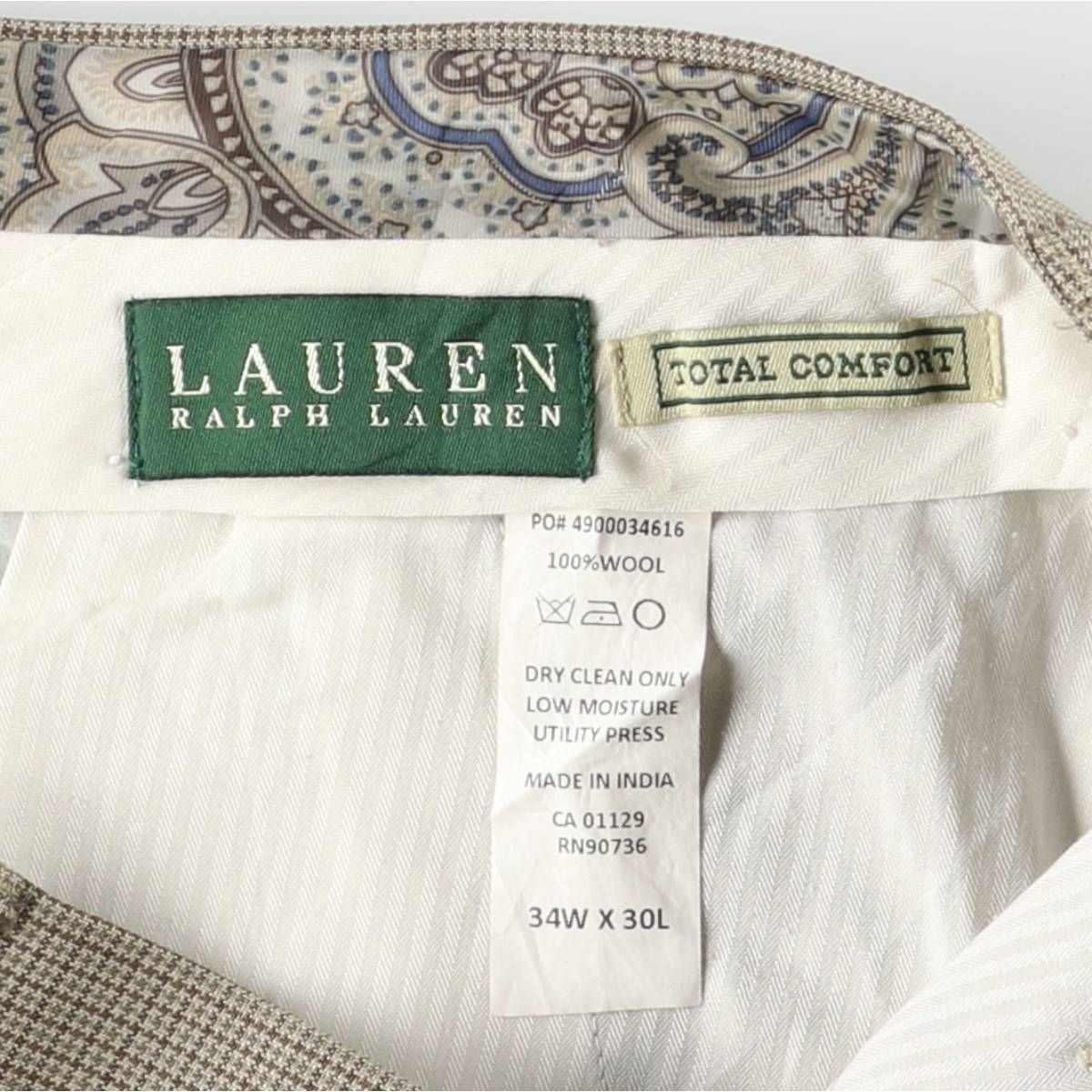 古着 ラルフローレン Ralph Lauren LAUREN ローレン TOTAL COMFORT