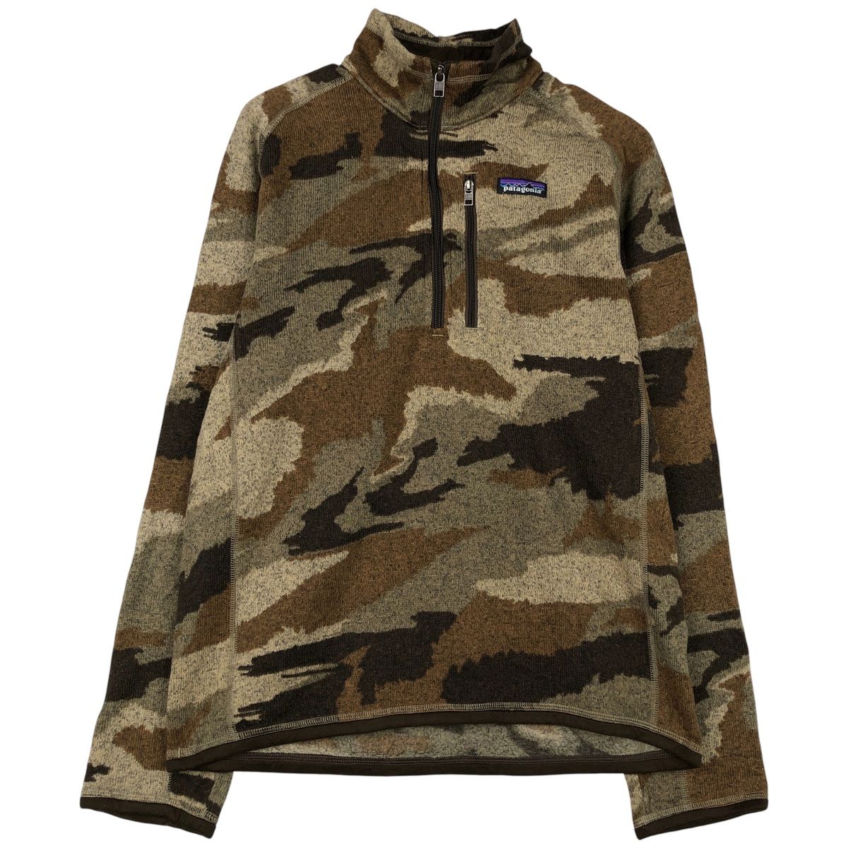古着 パタゴニア Patagonia ベターセーター 1/4ジップ 25523FA21 迷彩