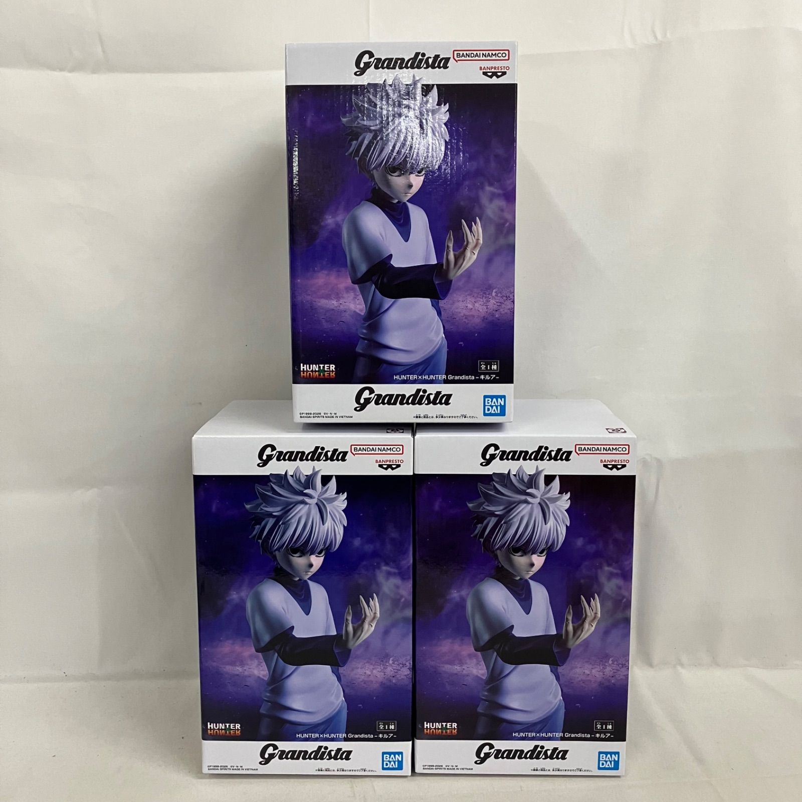未開封 ハンターハンター Grandista キルア フィギュア 3個セット