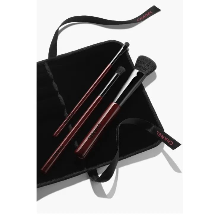 CHANEL シャネル メイクブラシ 3本セット ポーチ付き 新品未使用