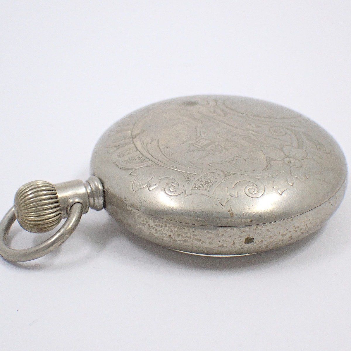 エルジン 懐中時計 アンティーク SILVERODE 手巻き スモールセコンド