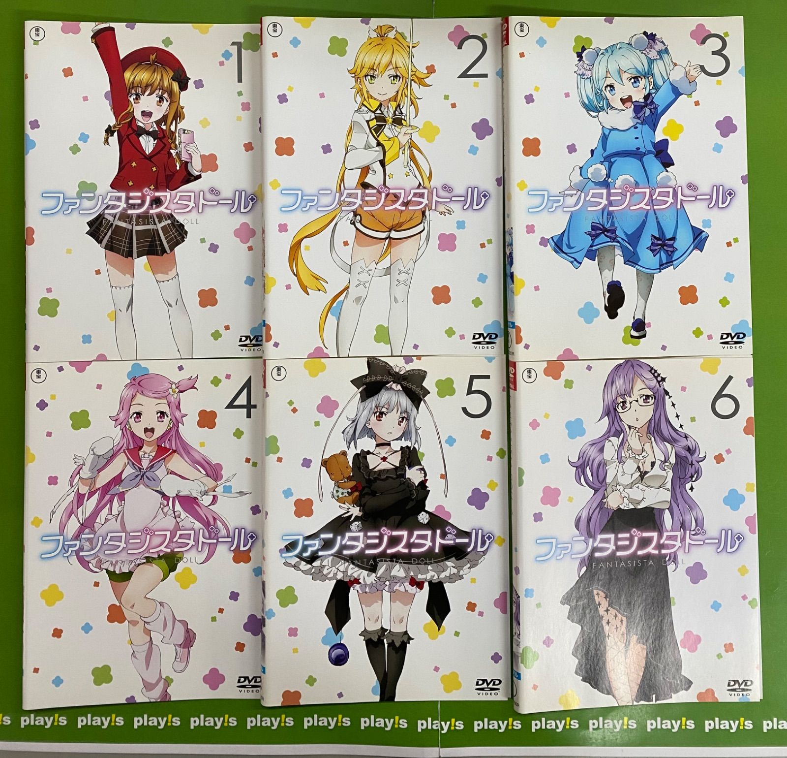 ファンタジスタドール [レンタル落ち] 全6巻セット DVD - メルカリ