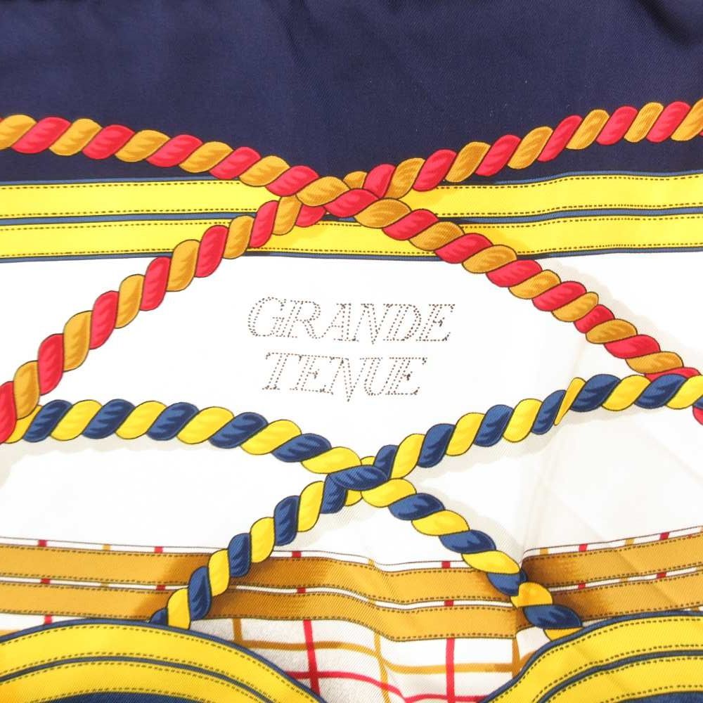 エルメス HERMES カレ90 GRANDE TENUE 馬の礼装 スカーフ 絹 シルク 総