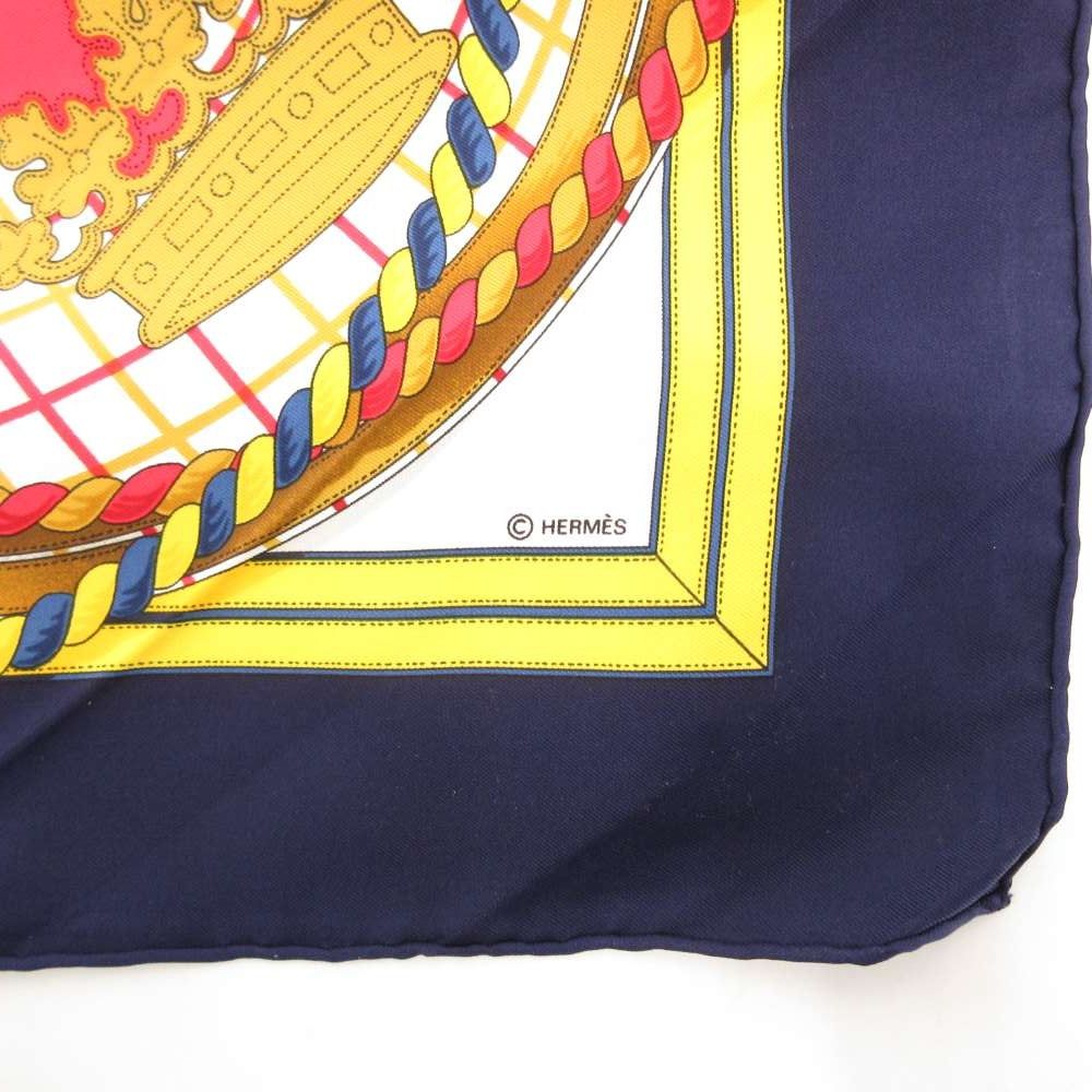 エルメス HERMES カレ90 GRANDE TENUE 馬の礼装 スカーフ 絹 シルク 総
