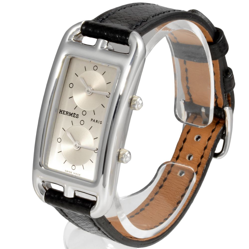 エルメス HERMES CC3.210 ケープコッド ドゥゾーン 腕時計 シルバー