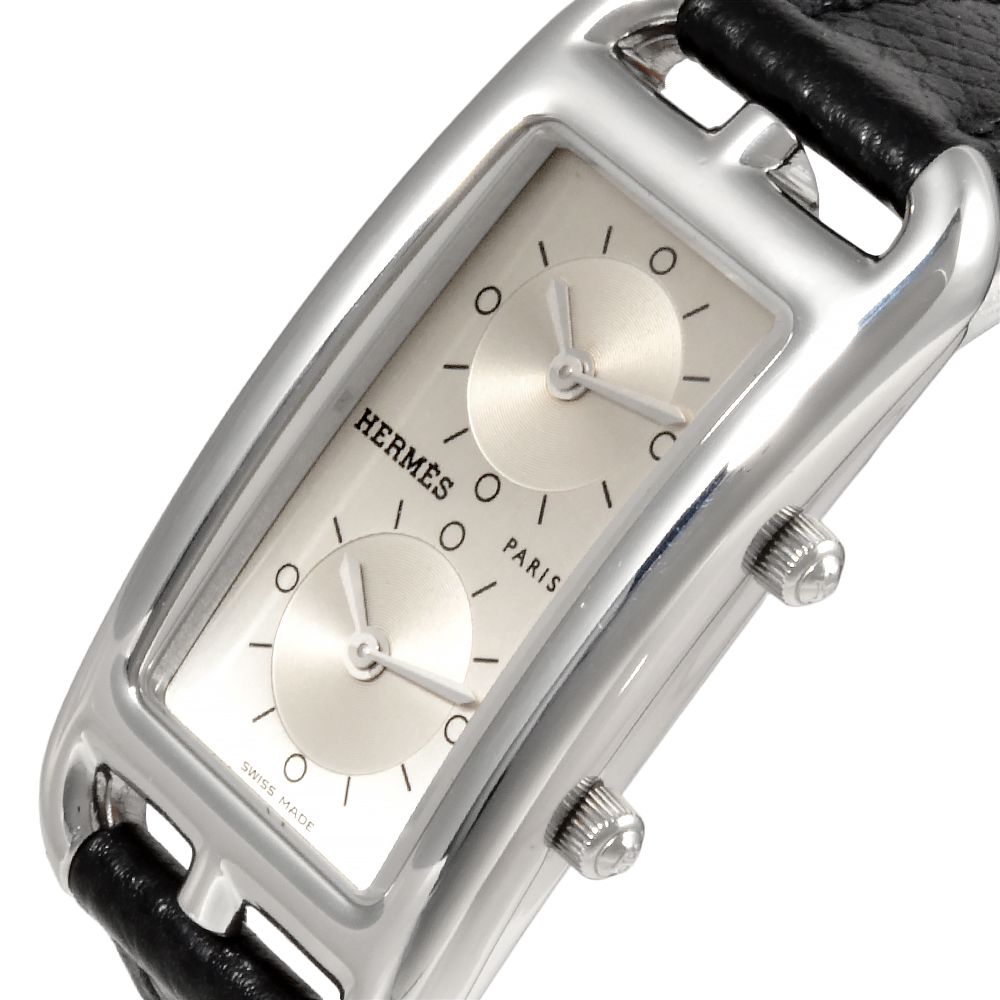 エルメス HERMES CC3.210 ケープコッド ドゥゾーン 腕時計 シルバー