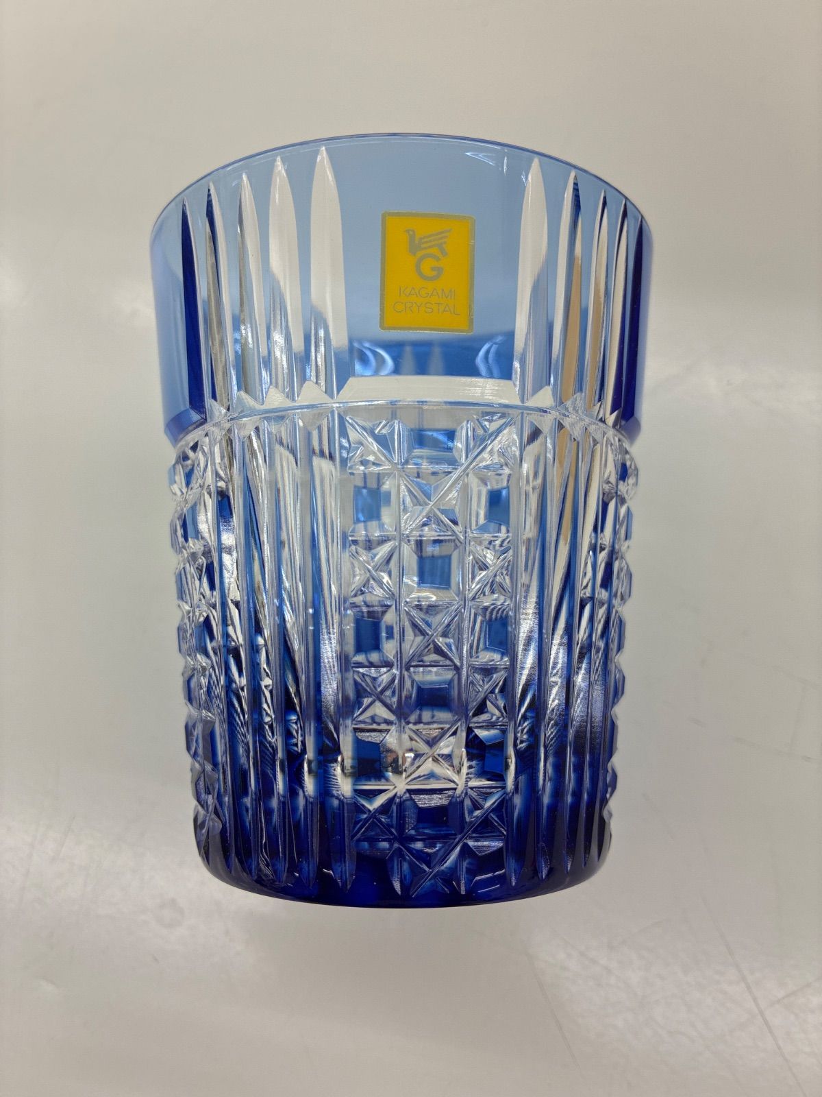 リユース カガミクリスタル クリスタル江戸切子焼酎グラス 管理260128 01