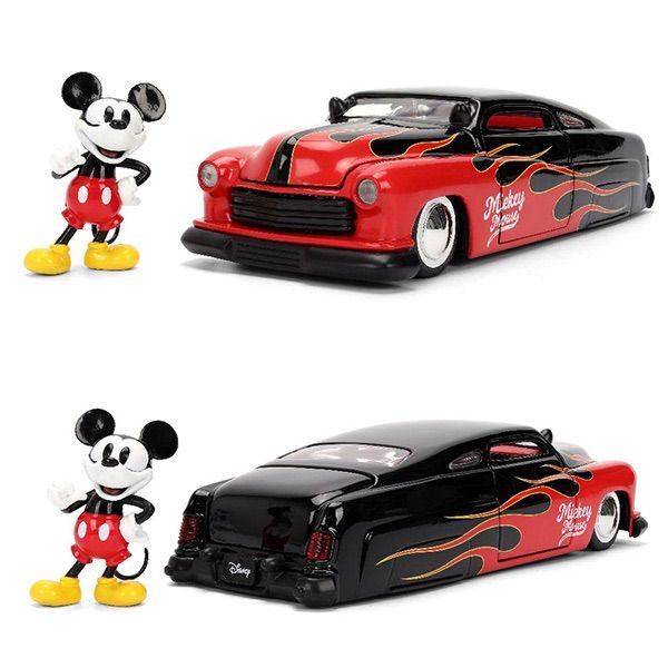 1 24 DISNEY 1951 Mercury w| MICKEY MOUSE ミッキーマウス ミニカー