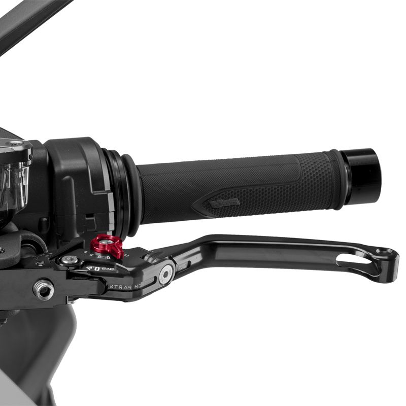 Puig 4210NR CLUTCH LEVER 4.0.FOLDABLE [BLACK/RED] （可倒タイプ） プーチ クラッチレバー