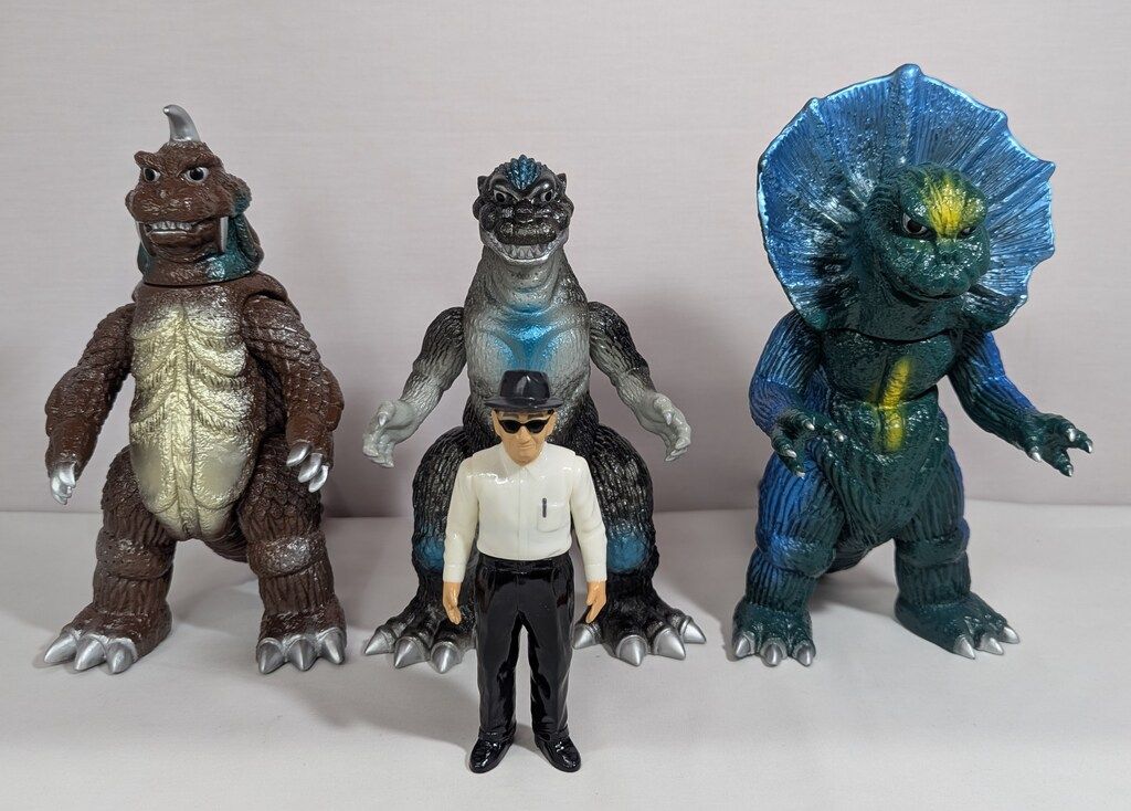 やまなや 怪獣郷/円谷英二誕生100周年記念ソフビ Bセット(円谷英二