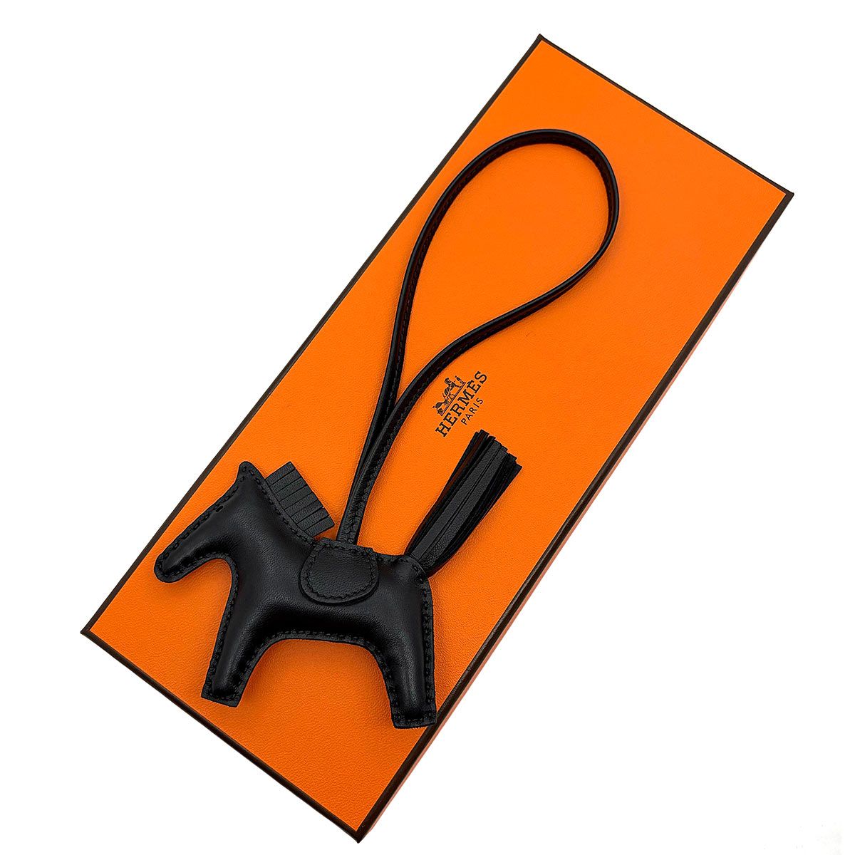 未使用 展示品 エルメス HERMES ソーブラック ロデオ PM バッグ