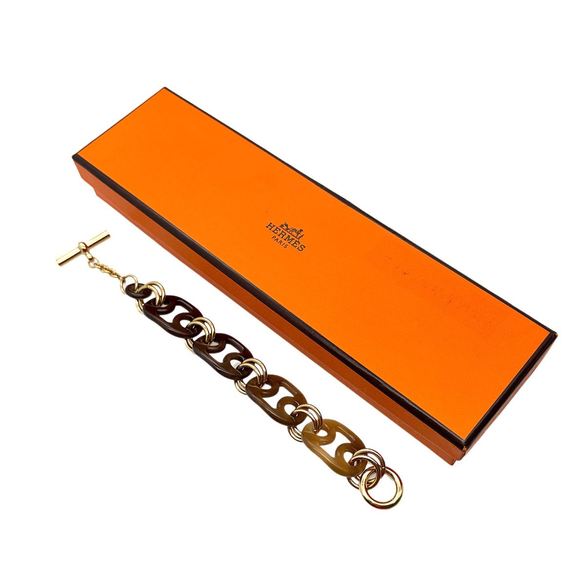未使用 展示品 エルメス HERMES ユリディス ブレスレット バッファロー
