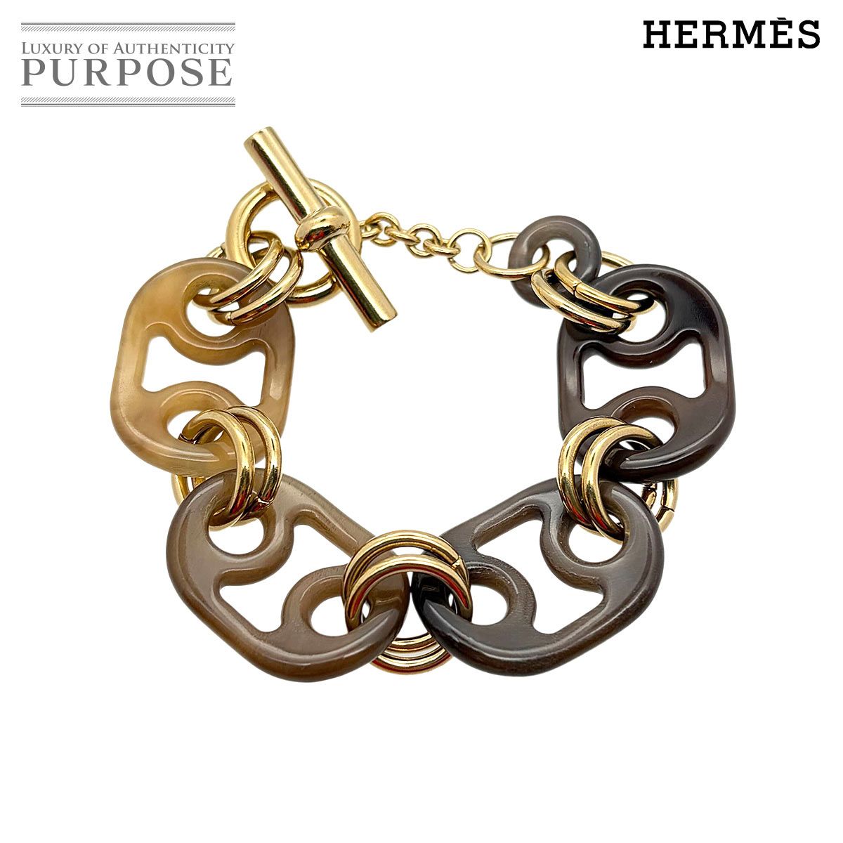 未使用 展示品 エルメス HERMES ユリディス ブレスレット バッファロー