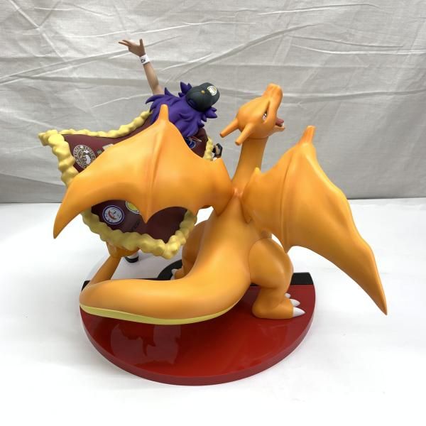 即購入可　ポケットモンスター　ダンデ&リザードン　フィギュア　中古品 ポケモンセンターオリジナル フィギュア ダンデ & リザードン | ごめん