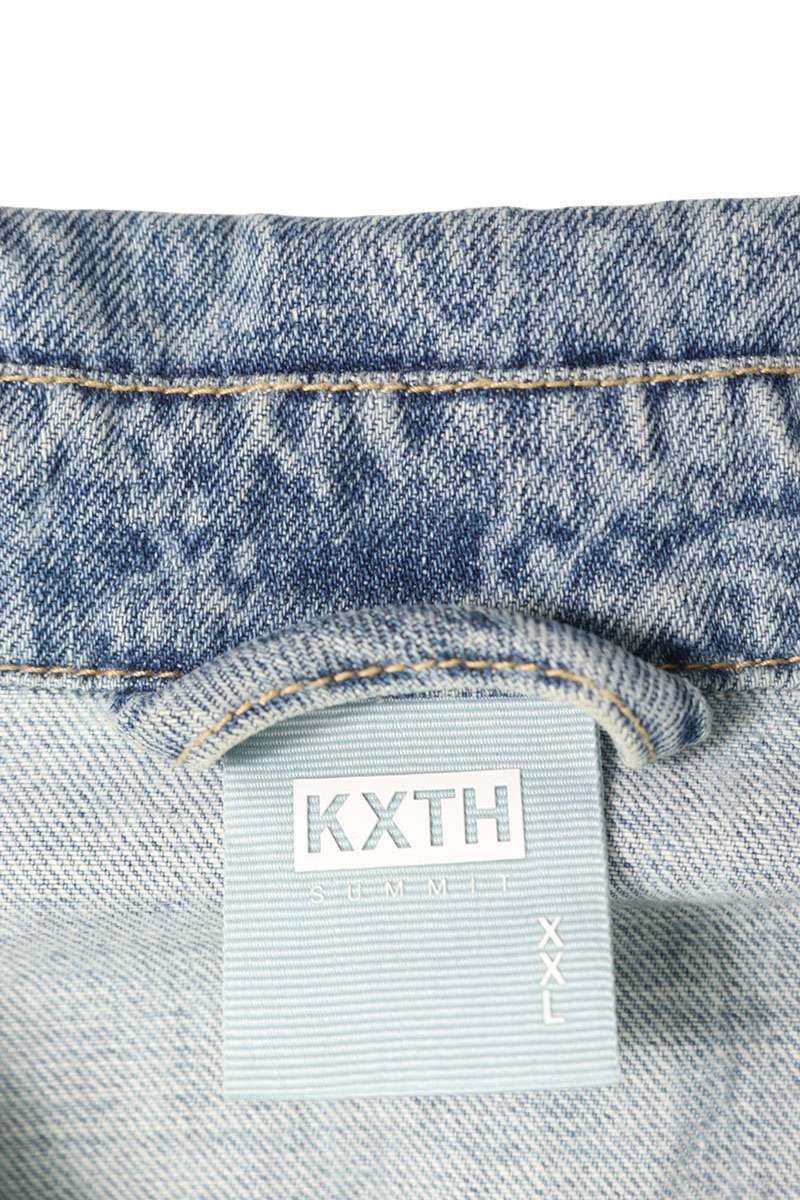 キス ペイズリー総柄デニムジャケット メンズ XXL - メルカリ