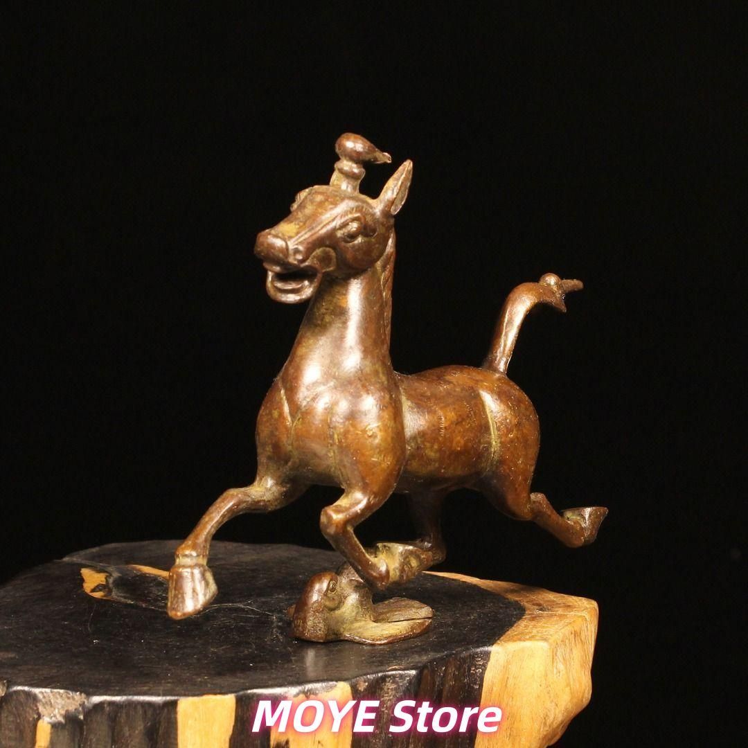 銅 細工 馬踏飛燕 工芸品 美術品 zw0128 - メルカリ