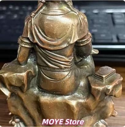 仏教美術 中国 仏像 自在観音 坐龍仏珠観音 銅製 銅器 zw0128 - メルカリ