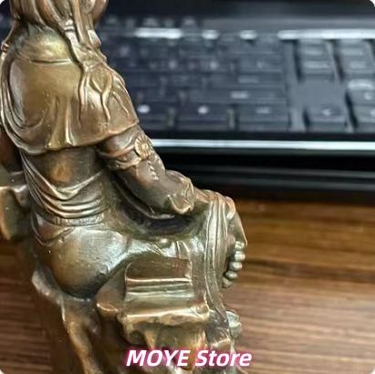 仏教美術 中国 仏像 自在観音 坐龍仏珠観音 銅製 銅器 zw0128 - メルカリ