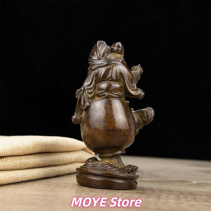 活仏済公仏像 銅器 装飾品 工芸品 美術品 zw0128 - メルカリ