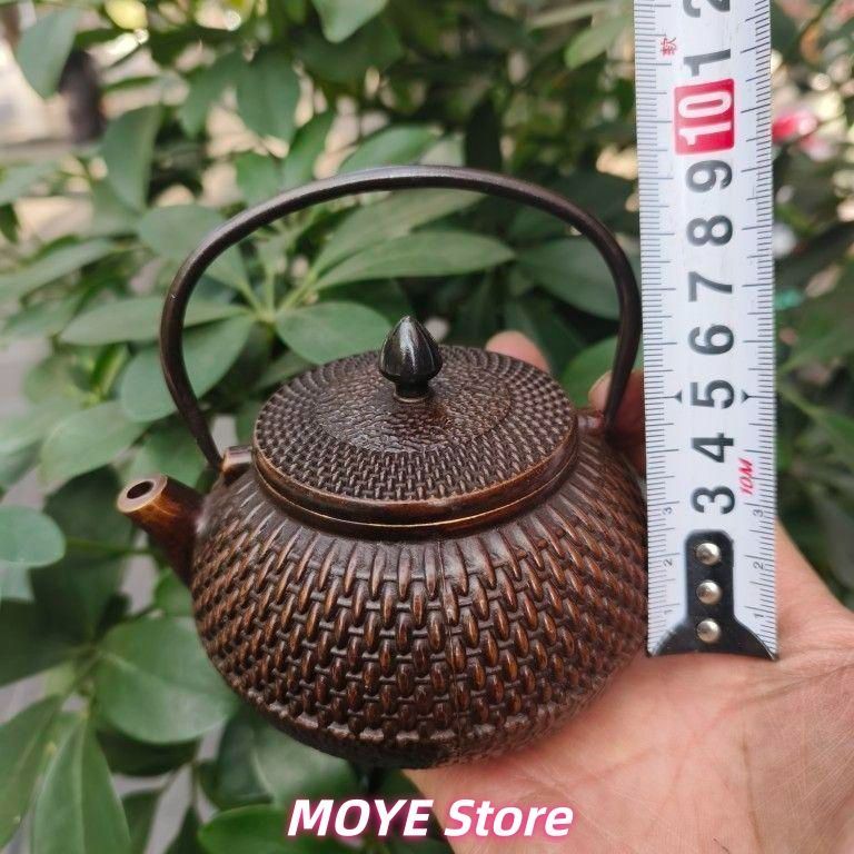 禅字波点提梁茶壺 徳利 銅壺 茶道具 工芸品 美術品 zw0128 - メルカリ