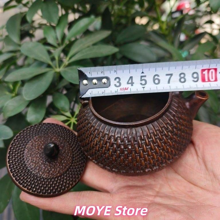 禅字波点提梁茶壺 徳利 銅壺 茶道具 工芸品 美術品 zw0128 - メルカリ