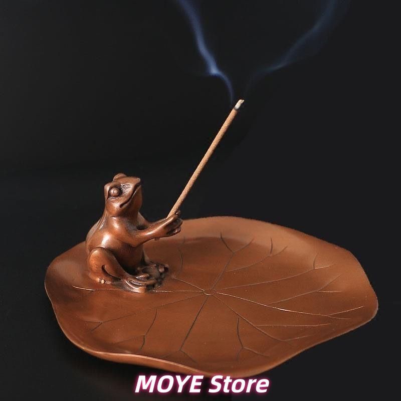 銅器 蛙筆洗 蓮の葉蛙香挿します 工芸品 美術品 zw0128 - メルカリ