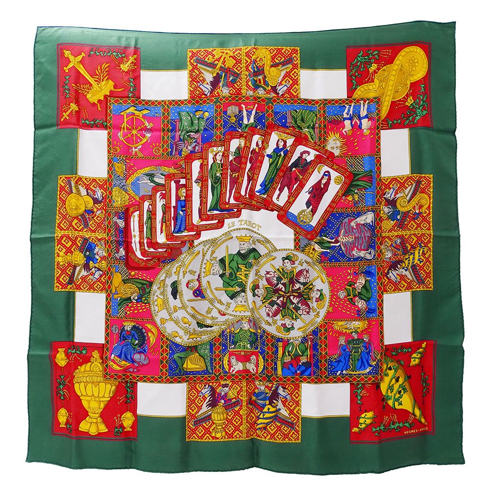 エルメス HERMES スカーフ レディース ブランド カレ90 LE TAROT