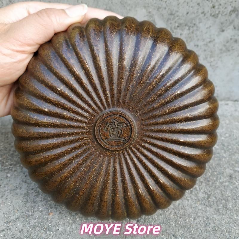 宣款 瓜紋筆洗 銅製 書道具 文房具 工芸品 美術品 zw0128 - メルカリ