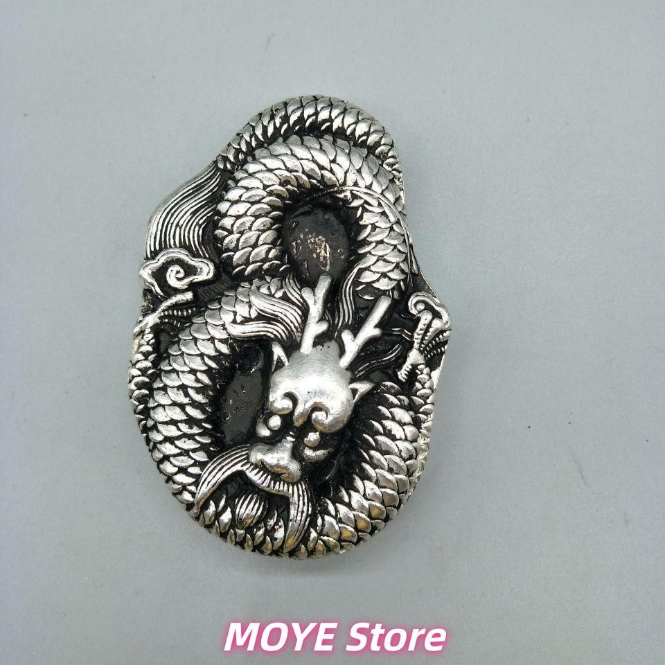 銅器 盤竜の 筆箱 書道具 文房具 現代工芸品 美術品 置物 神竜香炉 銅器 文房具 茶道具 重厚 極細工 工芸品 美術品 茶寵の