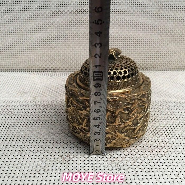 香炉 千鶴香炉 薫香炉 銅製品 工芸品 置物 高岡銅器 香炉 | 千羽鶴