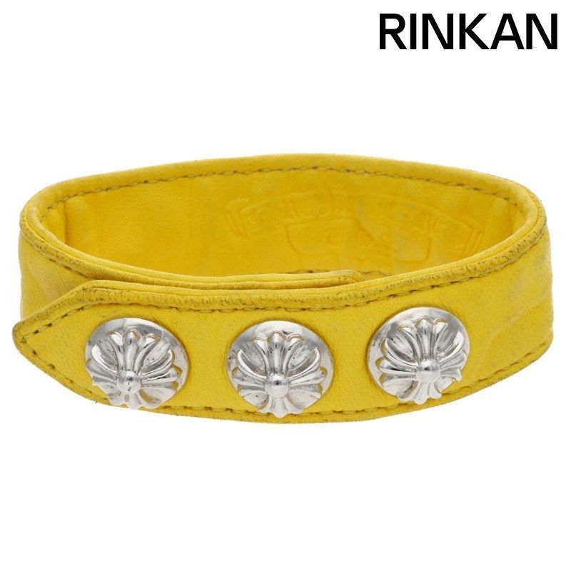 クロムハーツ 3BTN/2SNP/クロスボール3ボタン2スナップ レザー