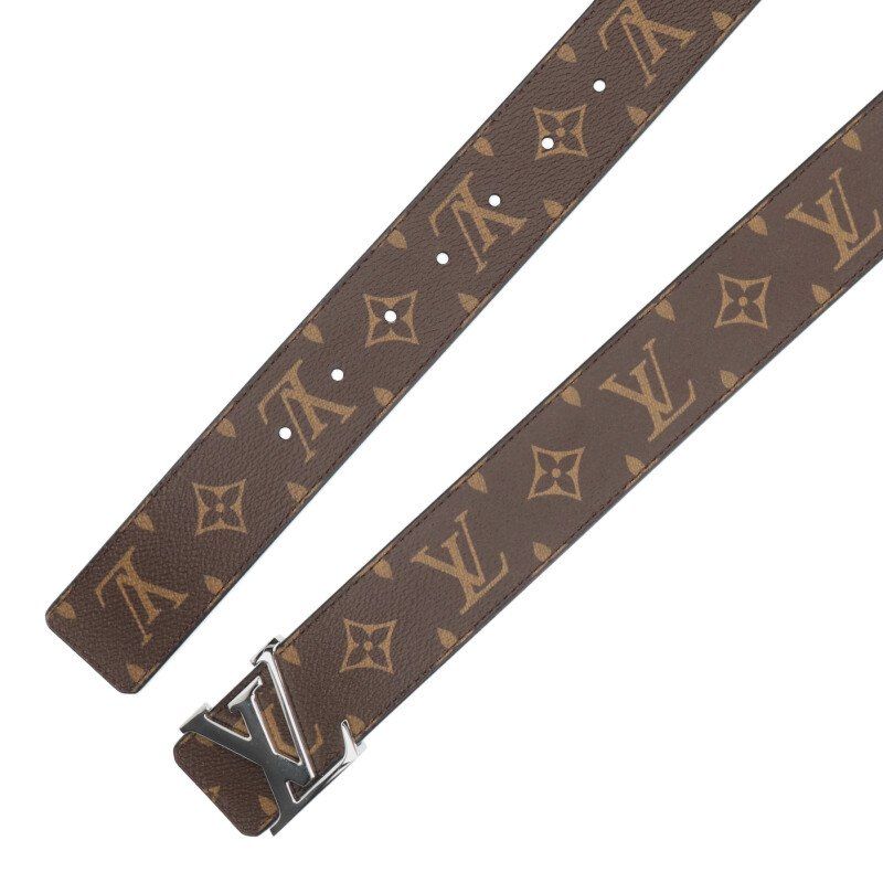 ルイヴィトン M9821U ベルト・LV イニシャル 40MM LVロゴバックル