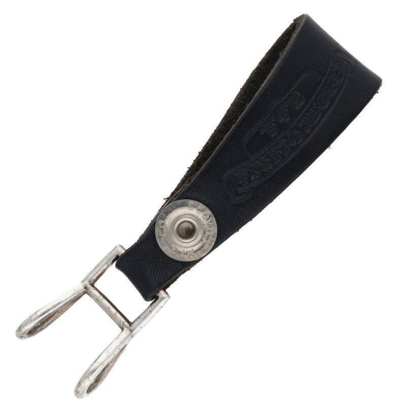 クロムハーツ BELT LOOP クロスボールボタンレザーベルトループ メンズ