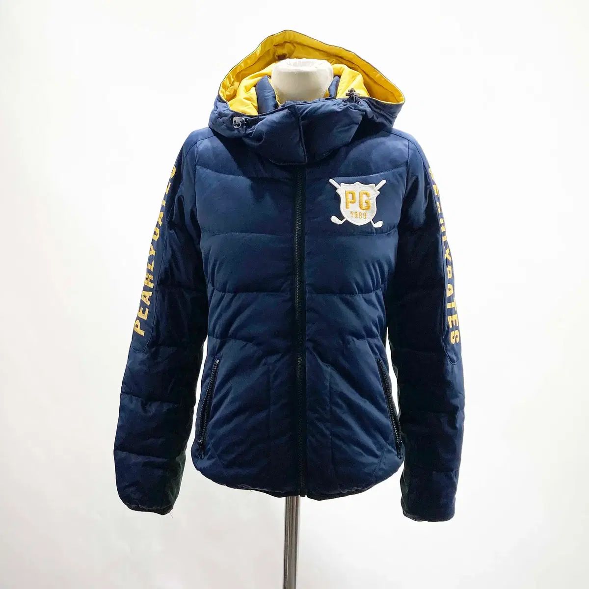 パーリーゲイツ☆ダウン90%フェザー10%ジップ【レディース サイズ1（M