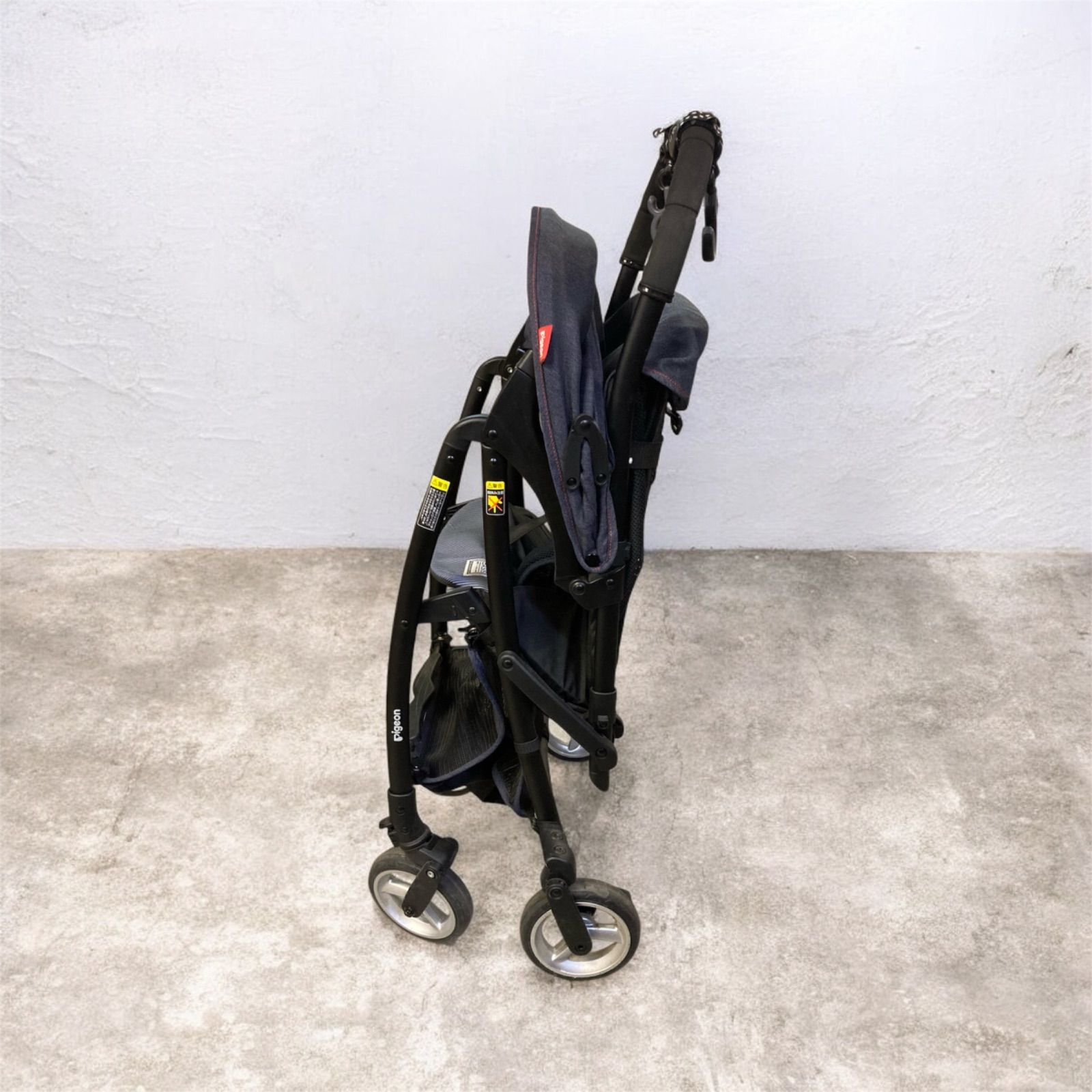 美品 ピジョン ビングル ベイシス デニム ベビーザらス限定 - メルカリ