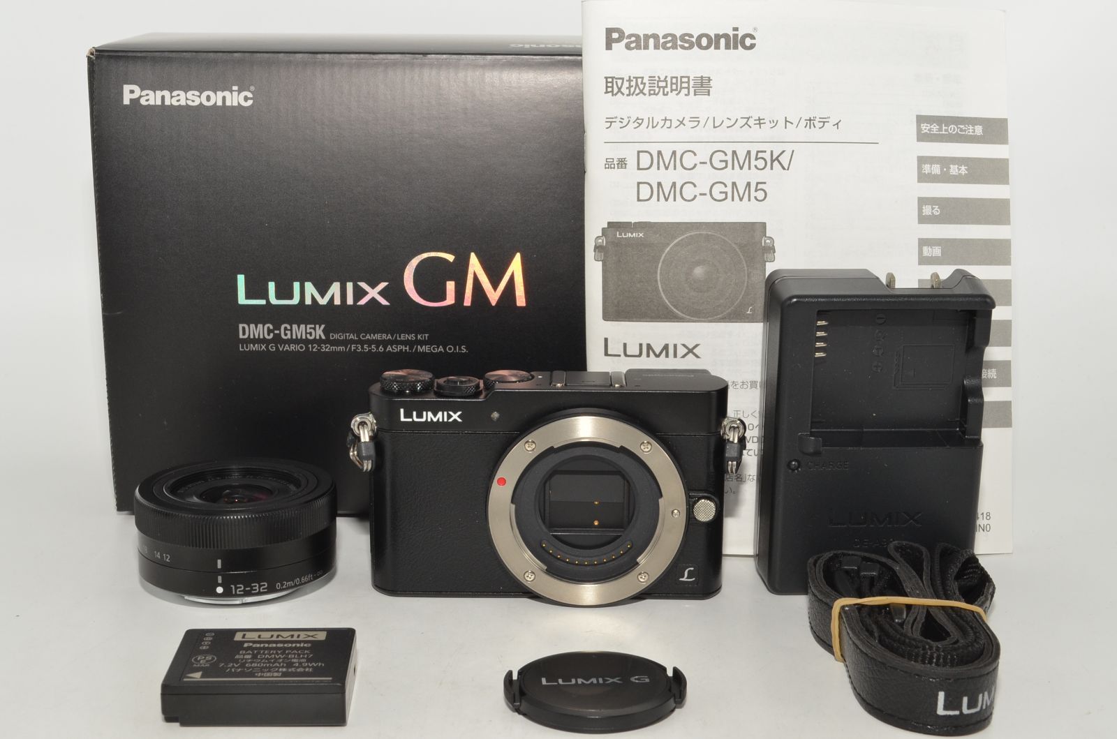 1856ショットの特上品】 パナソニック Panasonic GM5 レンズキット