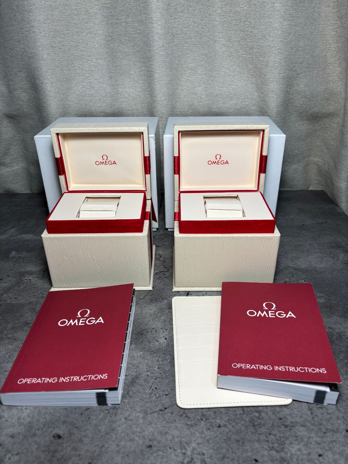 オメガ OMEGA 空箱 BOX コンステレーション ケース 2箱セット カード