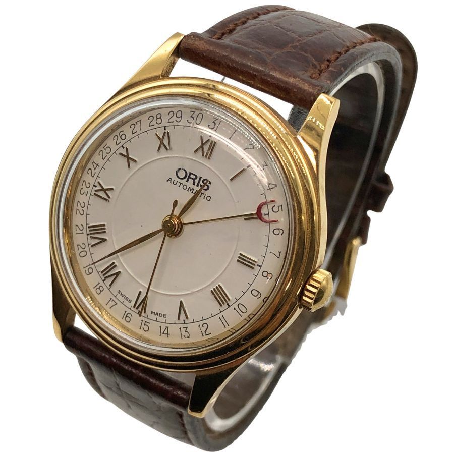 オリス 7403 オートマティック 腕時計 ゴールド ORIS AFI4