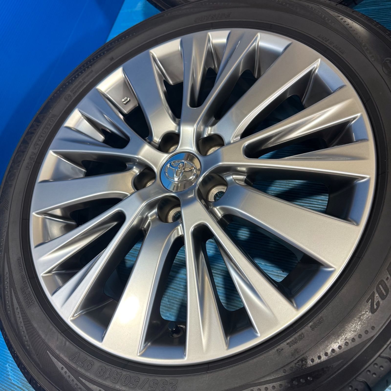 極上品 20系 アルファード ヴェルファイア 後期純正 ハイグロス 18