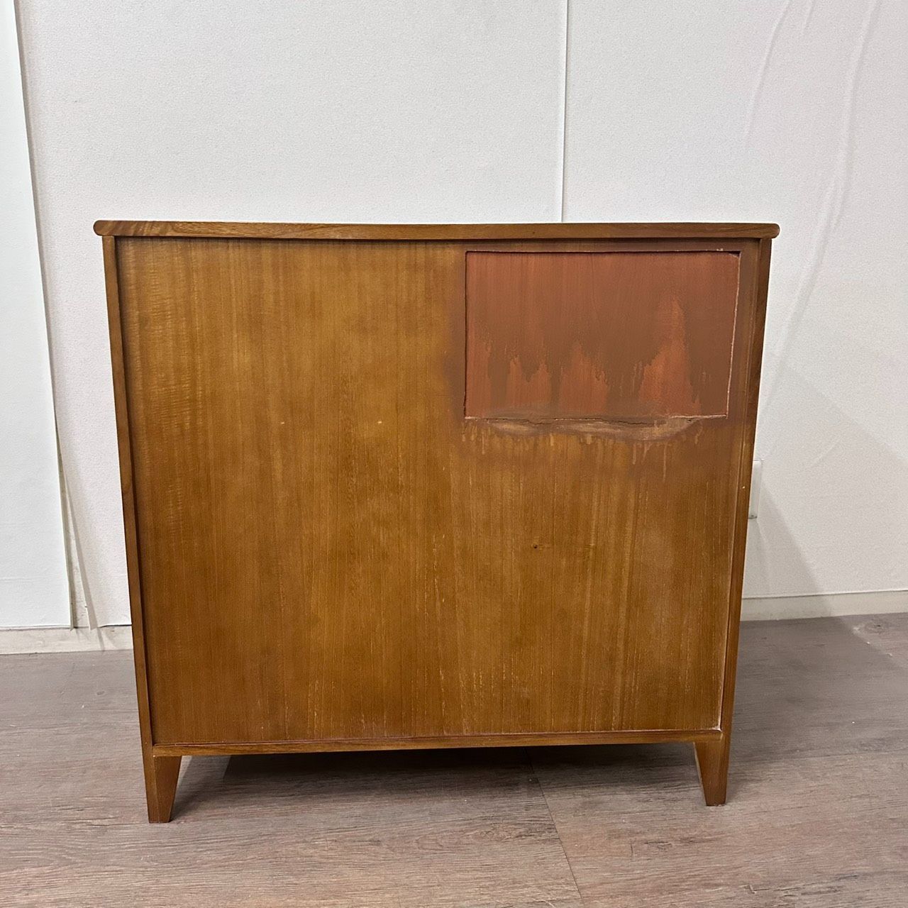 送料無料！ E 訳あり アンティーク調 チェスト キャビネット完成品