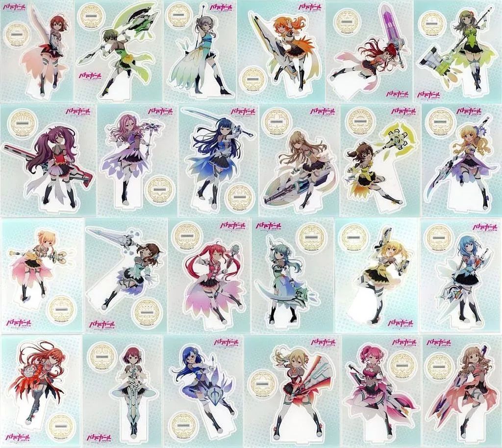アクリルスタンド アクリルパネル 全24種セット 先生ありがとう! バトルガール ハイスクールくじ B賞