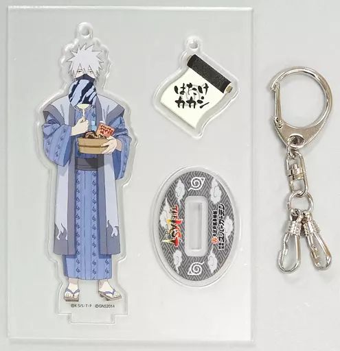 雑貨 はたけカカシ アクリルチャーム THE LAST-NARUTO ナルト MOVIE-×大江戸温泉物語 箕面温泉スパーガーデン